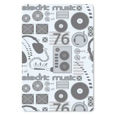 Produktbild von MuchoWow® Mauspad Mousepad DJ - Kopfhörer - Vintage - Design 18x27 cm - Mousepads - Maus Mat - Pad - Mausunterlage