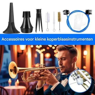 Immagine prodotto di Kit di manutenzione per tromba e strumenti musicali