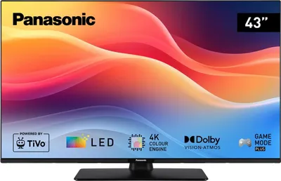 Panasonic TB-43W61AEZ Fernseher 109,2 cm (43") 4K Ultra HD Smart-TV WLAN Schwarz