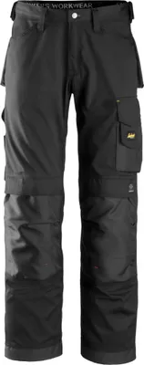 Produktbild von Snickers CoolTwill Handwerker Arbeitshose, EN 14404 Schwarz-42