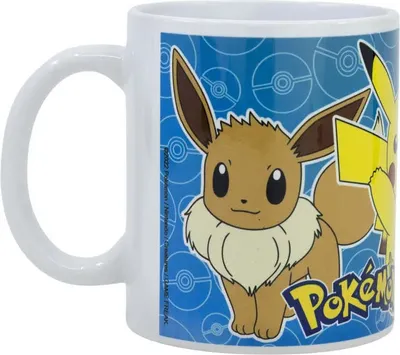 Produktbild von Pokemon Pikachu Shiggy Bisasam Evoli Kaffeetasse Teetasse Tasse Geschenkidee