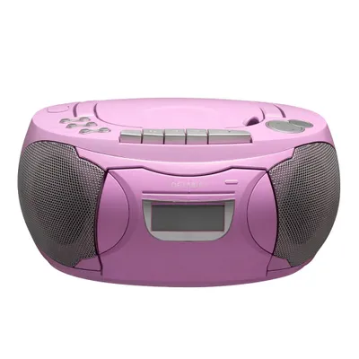 Obrázok produktu pre Denver TCP-39 PINK, 1,57 kg, Šedá, Ružová, Osobný CD prehrávač