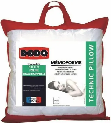 Produktbild von DODO Kopfkissen 60x60 Stütze Halswirbelsäule weiche Baumwolle Bett Kissen Schlafzimmer Bequem;