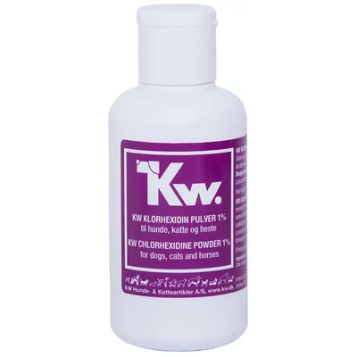 Immagine prodotto di KW Clorexidina in polvere - per la disinfezione di piccole ferite in cani, gatti e cavalli - 50 g