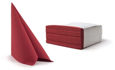 Produktbild von Alvotex Airlaid Servietten 40x40cm 50/1 - BURGUNDY (225)