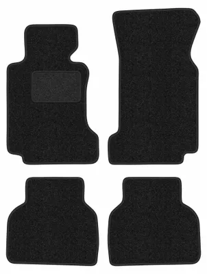 Produktbild von Velours-Fußmatten für BMW 7 E38 1994-2001 (Limousine) – 4-tlg, Anthrazit, passgenau – Wielganizator ANTHRA