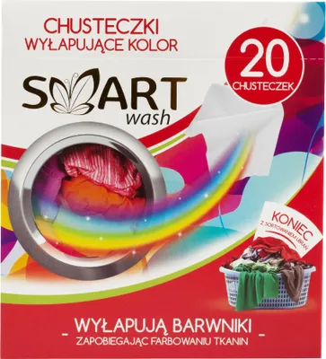 Produktbild von SMART Wash Farbfangtücher, 1 Packung - 20 Stück