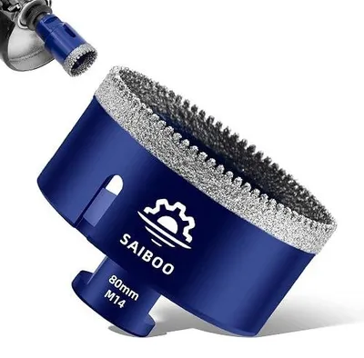 Zdjęcie produktu dla Wiertło diamentowe do płytek 65 mm koronka otwornicowa suche mokre