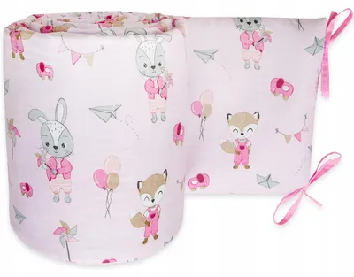 Produktbild von 180x30cm Bettumrandung für 120x60cm Gitterbett