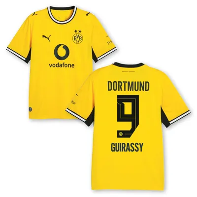 Produktbild von BVB Heimtrikot Kinder Saison 2026/27 Flock: Guirassy - Größe: 152
