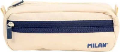 Immagine prodotto di MILAN - Astuccio per matite MILAN 2-zip - Serie 1918 beige
