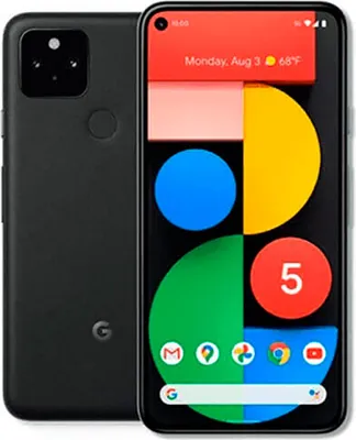 Zdjęcie produktu dla Google Pixel 5 5G 128 GB Dual-Sim Czarny jak nowy