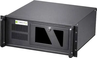 Zdjęcie produktu dla Techly I-CASE MP-P4HX-BLK2, Rack, Serwer, Czarny, ATX, Metal, 4U