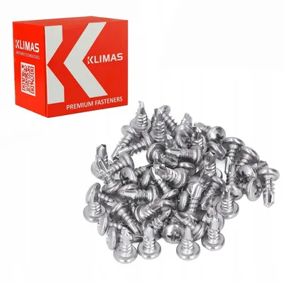 Immagine prodotto di Viti autoperforanti Klimas KSTEX bianco 3,5 x 9,5 - 1000 pz.