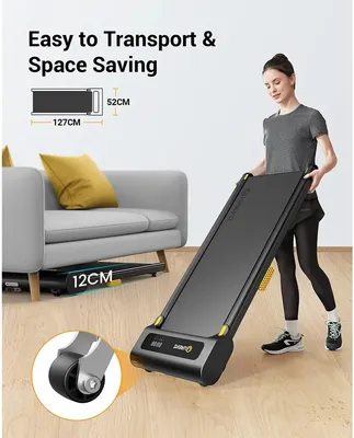 Image de Tapis de course pliable - Tapis de course électrique - Vitesse de 1 à 6 km/h - Capacité maximale de 120 kg - Avec télécommande