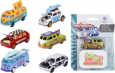 Produktbild von VW The Originals Deluxe Cars, 6-sort.