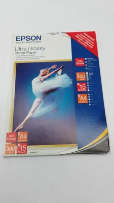Produktbild von Epson Ultra Glossy Photo Paper - A4 - 15 Blätter, Glanz, 300 g/m², A4, 15 Blätter, - Expression Premium XP-900 - Expression Premium XP-630 - Expression Premium XP-610 - Expression..., 1 Stück(e)