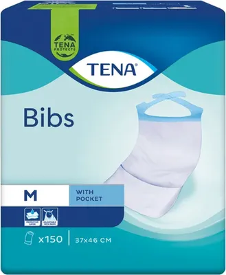 Produktbild von TENA Bib S/M,37x48cm (6x150Stk),
