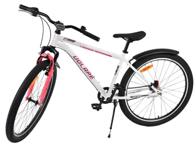 Produktbild von Volare XC Race Kinderfahrrad - 26 Zoll - Weiß-Rosa - Shimano Nexus 3 - Mit em Kabelschlösschen