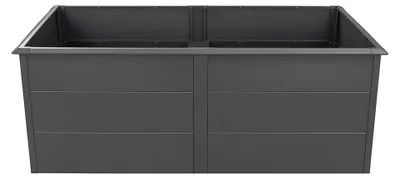 Image de Westmann Métal Lit surélevé Primus XL avec protection anti-limaces Anthracite 200x100x77 cm