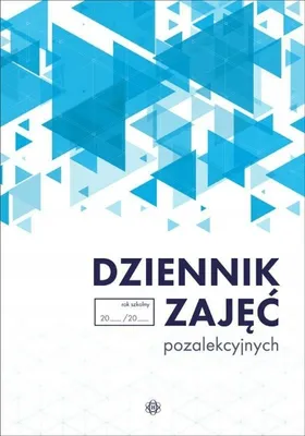 Zdjęcie produktu dla Dziennik zajęć pozalekcyjnych