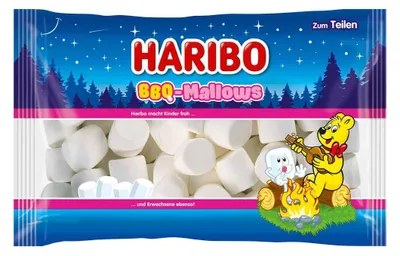 Image de HARIBO 10056091 HARIBO BBQ-Mallows Marshmallows 300,0 g