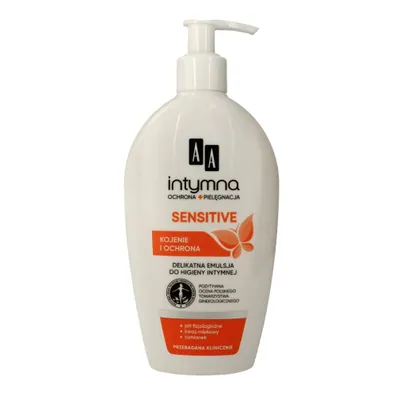 Zdjęcie produktu dla AA Intymna Sensitive Emulsja do higieny intymnej 300ml