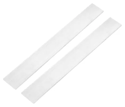Aluminium-Platte 2 Stk. 6x50x406 mm 6061 silber