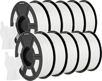 Produktbild von 3D-Drucker-Filament, hochfester PETG, keine Blasen, HSMPLA 10WT