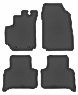 Productafbeelding van Velours automatten voor FIat Croma II 2005-2011 (stationwagen) – 4-delig, grafiet, op maat – Wielganizator DURBAN