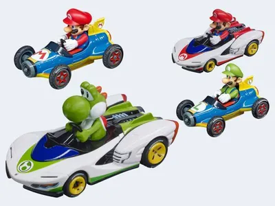 Produktbild von Carrera SMA P&S Mario Kart Special Cars, sort.