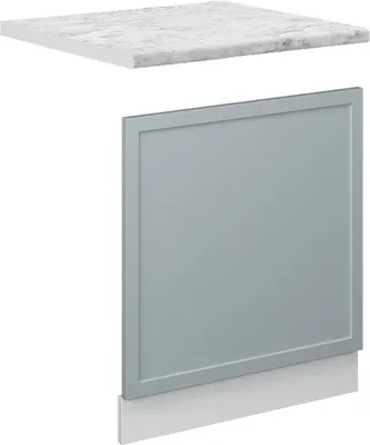 Imagen del producto de Panel frontal Vicco Fame-Line Azul claro-gris 60 cm , ET Mármol, Model 50934