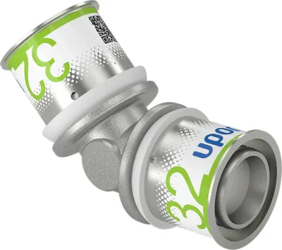 Image de UPONOR S-Press PLUS, coude, 45°, 32-32, 1 pièce.