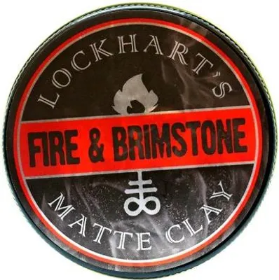Zdjęcie produktu dla Lockhart's - Fire & Brimstone - Matte Clay -  Glinka do włosów 105g