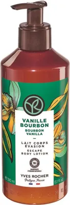 Produktbild von YVES ROCHER Körperlotion Vanille feuchtigkeitsspendend vegan mit Pumpe 390 ml