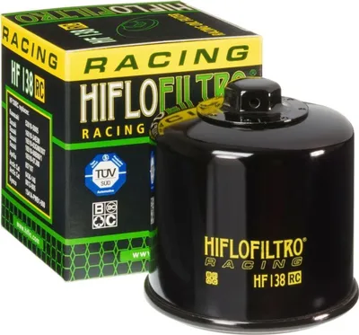Produktbild von SP 1000520 HIFLOFILTRO Racing Ölfilter - HF204RC  passend fuer HONDA GL 1800 GOLD WING Schwarz