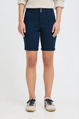 Produktbild von Oxmo OXKeily Damen Chino Shorts Kurze Hose Slim Fit