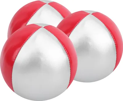 Zdjęcie produktu dla 3szt Różnorodność Pokaz Żonglerka Podrzucanie Piłki Kryty Sport Rekreacja Zabawa Puzzle Gra Edukacyjna Zabawka Czerwony/Srebrny