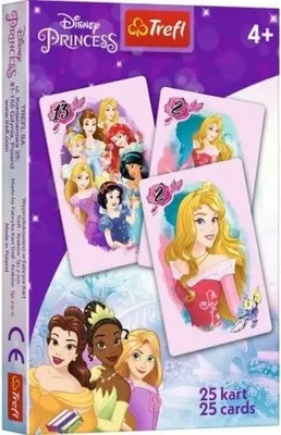 Obrázek produktu pro TREFL Disneyho princezny PIOTRUŚ Karty 08496