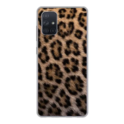 Produktbild von MuchoWow® Handyhülle Schutzhülle Hülle für Samsung Galaxy A51 Panther Druck Silikon Softcase Handy Hülle - Schutzabdeckung