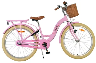 Produktbild von Volare Blossom Kinderfahrrad - Mädchen - 24 Zoll - Rosa - 3 Gänge