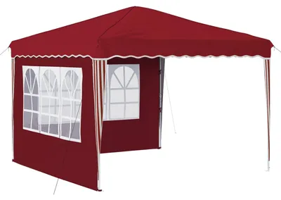 Obrázok produktu pre Prístrešok na párty 288 x 288 x 245 cm Vínovo červená