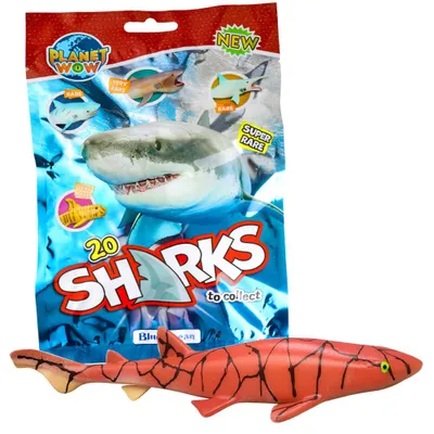 Produktbild von Blue Ocean Sharks Sammelfiguren 2026 - Planet Wow Hai - Figur 10. Kettenkatzenhai