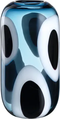 Produktbild von Leonardo Vase Occhi Blau (33cm)