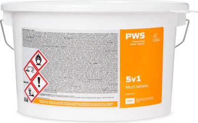 Obrázok produktu pre Multi bazénové tablety 5v1 200g 5kg