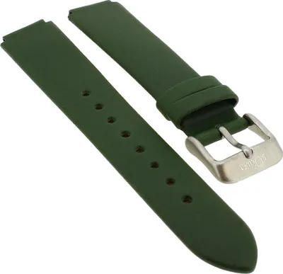 Produktbild von s.Oliver Uhrenarmband 14mm aus Leder in grün SO-2813-LQ