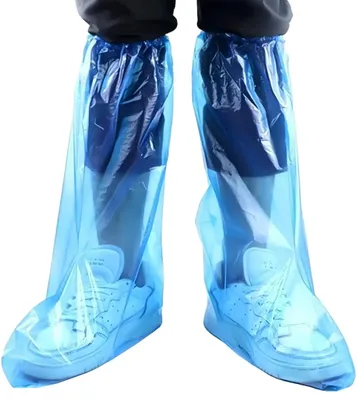 Obrázok produktu pre Poťahy na topánky, vodeodolné, protišmykové, modré, 20 párov