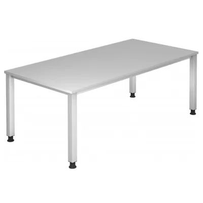 Produktbild von QUEO 2E S - Grau 200 x 100 höhenverstellbar