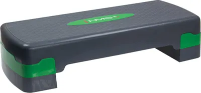 Image de Plateforme d'aérobic, noir-vert, hauteur réglable
