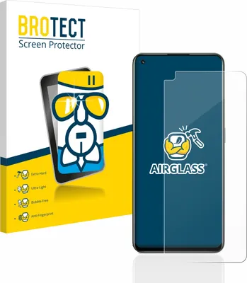 Produktbild von BROTECT Schutzglas für realme GT 2 Pro Schutzfolie Panzer Folie Glas Display Schutz klar